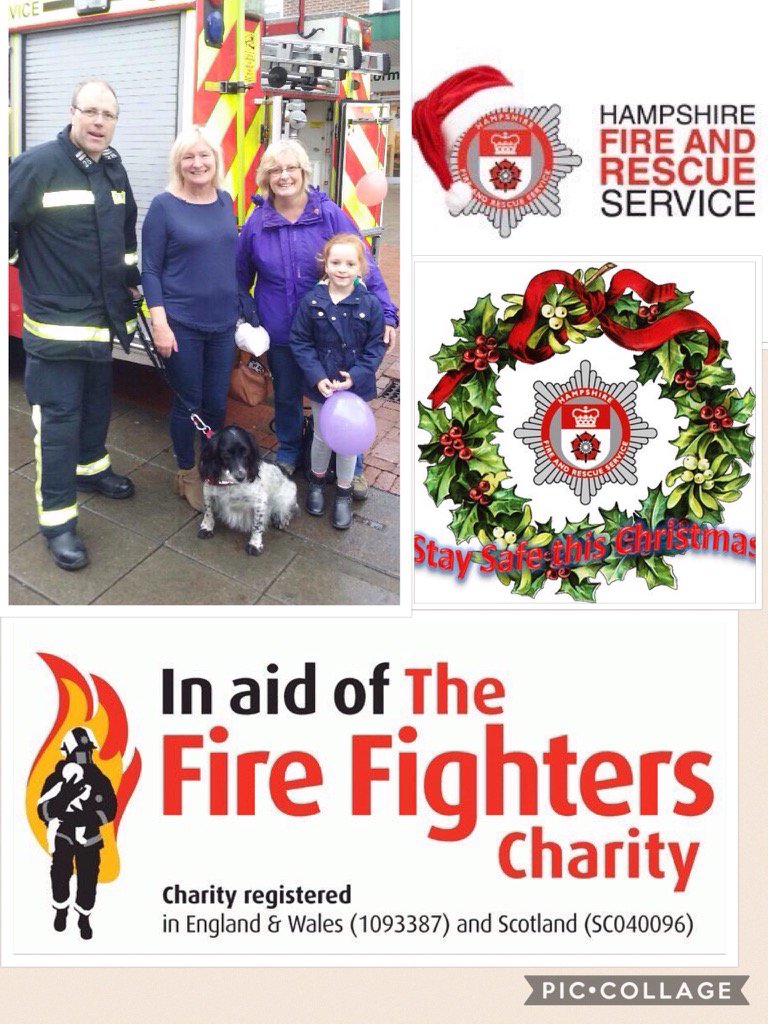 Portchester28's tweet image. Duty crew &amp;amp; @HantsFireDogs done Xmas collection this morning.Thanks for all yr donations. £430 raised in 2 Hrs 👏🏻👏🏻🎄
