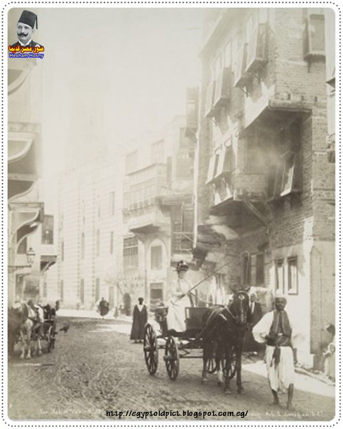 شوارع القاهرة عام 1880