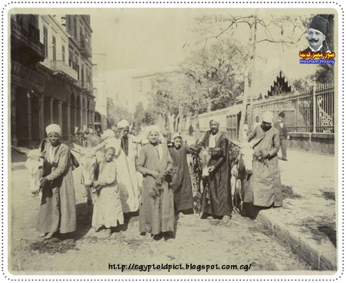 العربجية فى شوارع القاهرة عام 1920