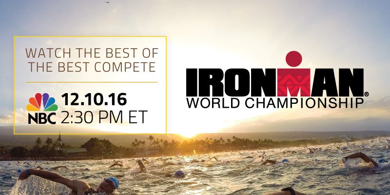 IRONMANtri's tweet photo. The 5 hour countdown is on! Tune in to NBC at 2:30 p.m. TODAY for our 2016 IRONMAN World Championship show. https://t.co/4Ix0DJdu1q