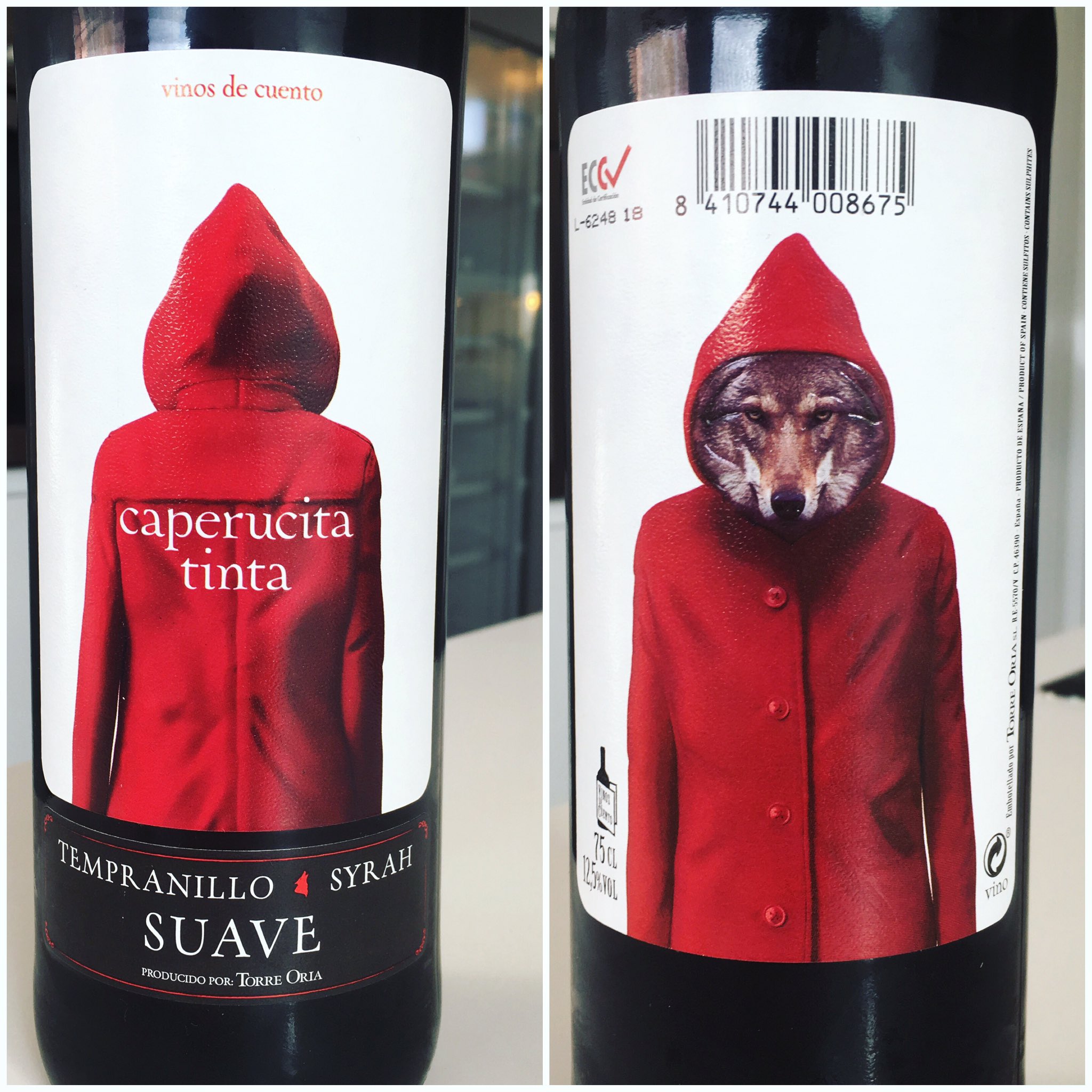 Arda on Twitter: "Caperucita Tinta #vinos de cuento #story #design #wine https://t.co/VoSa4ZVYpa" /