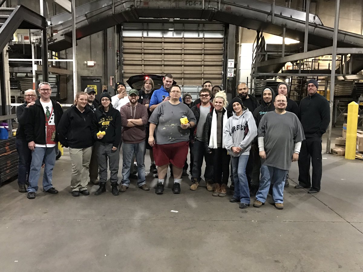 Proud of all the folks who came out on a Saturday to load up the sleighs one more time to make deliveries! #redriversafety #thisispeakinokc