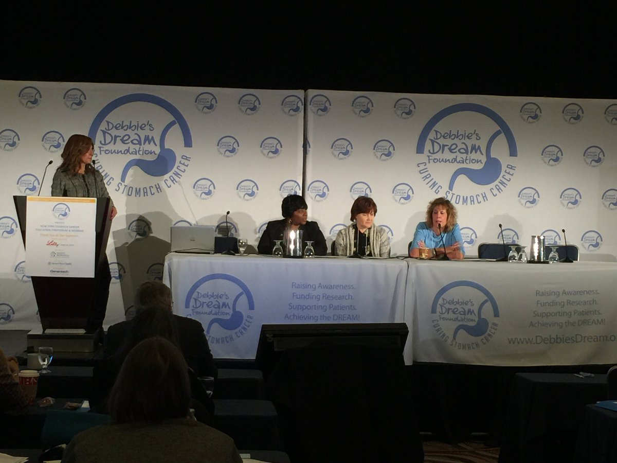 StomachCancer_'s tweet photo. Thank you to our patient and caregiver panel! Join #DebbiesDreamFoundation now for the #StomachCancerSymposium! https://t.co/zYdXVTK9AD