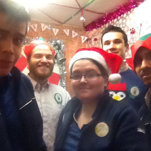 paulmear's tweet photo. Enjoying our Christmas canteen!! @djcogan50 @Hayleyyoung88 @chowells0612 @CeriTesco https://t.co/pcpTfPwTld