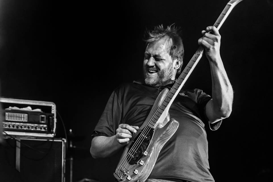 Not sure what song we are playing but it would appear that someone likes what he is hearing. #badfeather #bass