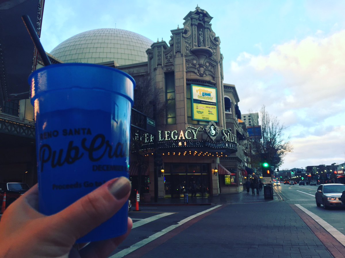 SilverLegacy's tweet photo. @RenoSantaCrawl is today! #HappyHolidays #SupportTheClaus #RenoRocks #HelpOurSchools #CharityEvent #SilverLegacy #ItsARenoThing #Saturday https://t.co/tOfE3O6X61