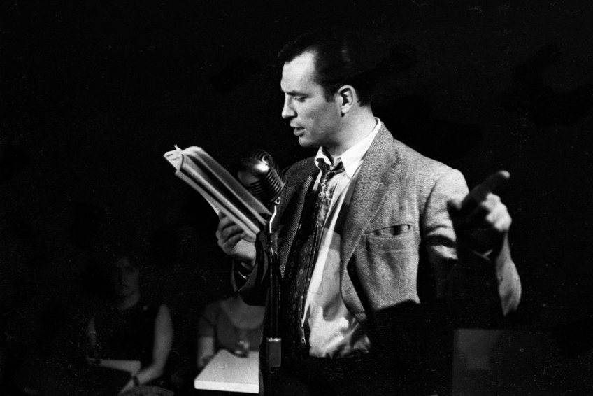“I saw that my life was a vast glowing empty page and I could do anything I wanted.” Jack Kerouac at the Village Vanguard - Dec 1957 #NYC