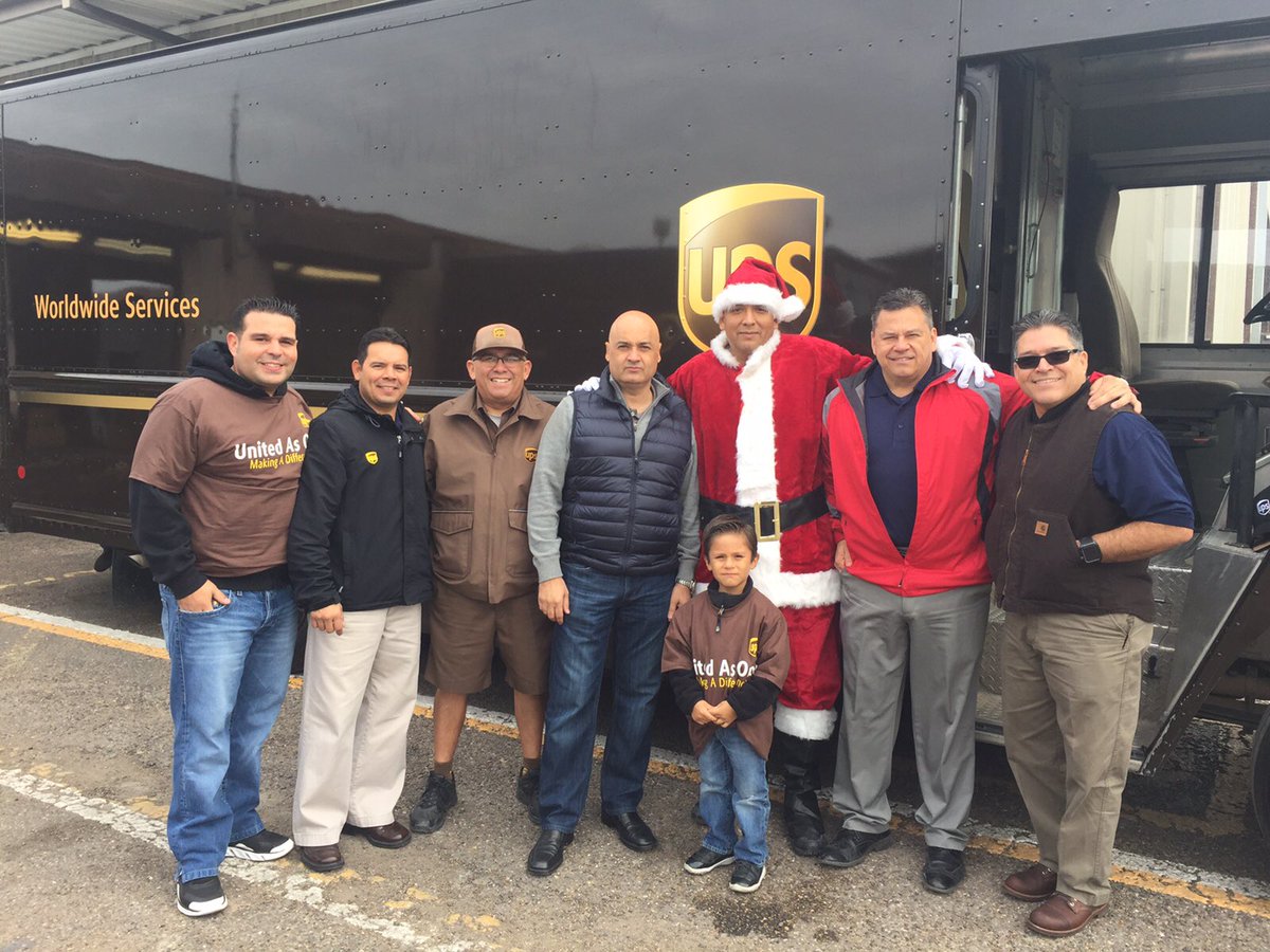SW Division-McAllen. Annual Christmas Toy Drive. Giving back to the community. UPS Pride #redriversafety