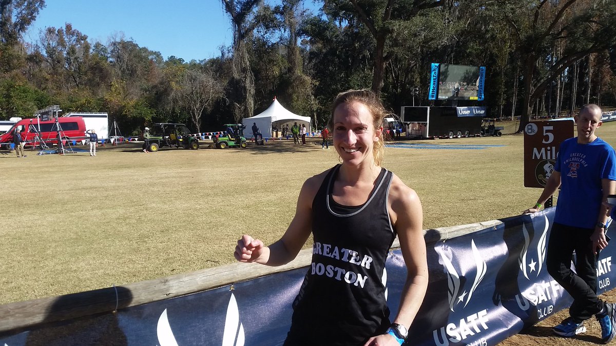 theLauraPaulsen's tweet photo. Almost a 6k PR - I blame it on the wall... Go GBTC and all harriers! #xcfun #top50 #speedyrabbits @runinrabbit @GBTCrunning @usatf https://t.co/EkAnaMTlhp