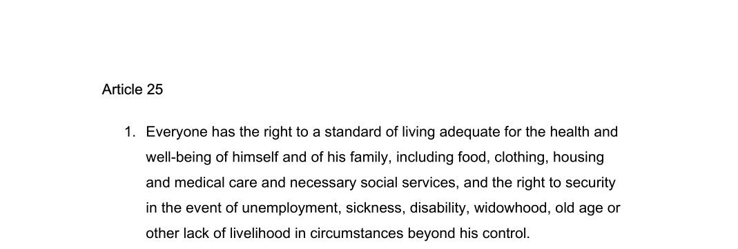 Subodh_Kumud's tweet image. Your policy of fix pay is violating Article 25 (1) of UNO declaration 1948
What&apos;s your plan for this?@vijayrupanibjp 
#WorldHumanRightsDay