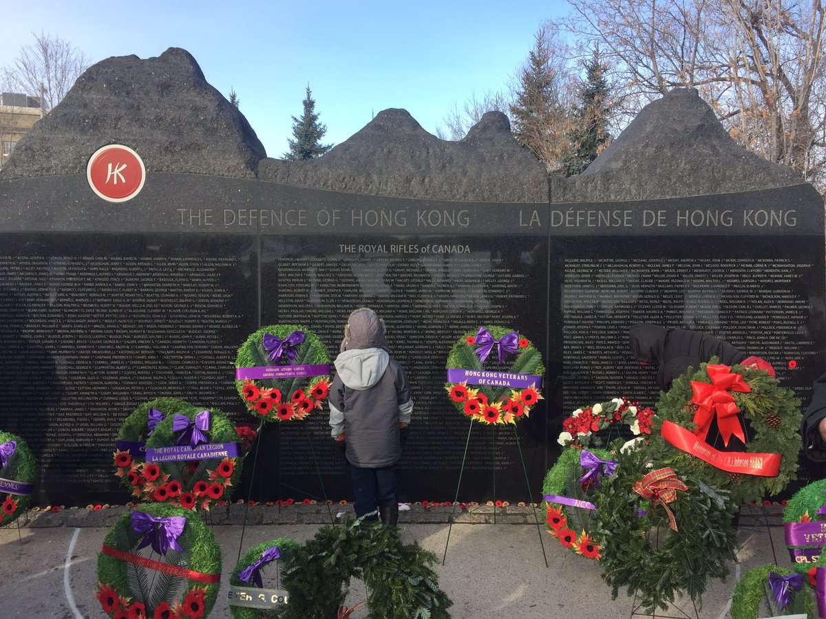 JasonKellyOtt's tweet image. Attended to pay respects to those that served in the Defence of Hong Kong at its 75th Anniversary Commemoration this morning. #LestWeForget