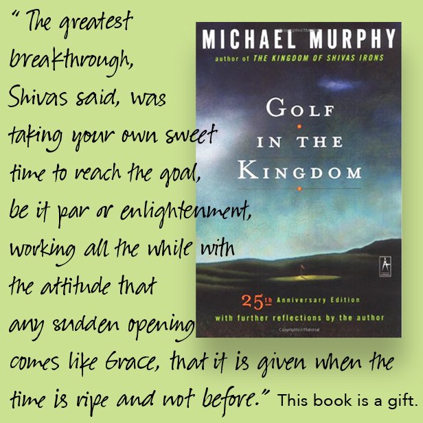 EquiptForPlay's tweet image. Open your mind, expand your consciousness &amp;amp; maybe even improve your game. Great read. Great gift. #Golf #books #GiftsThatMatter #Mindfulness