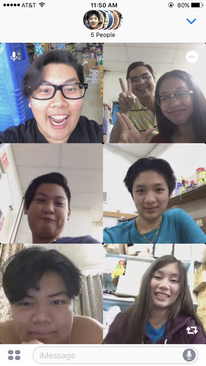 sushisilence's tweet photo. YOOOOOOOO APPLE STEPPING IT UP!!!! @Apple #famapp #facetime https://t.co/b1Ek8STXUY