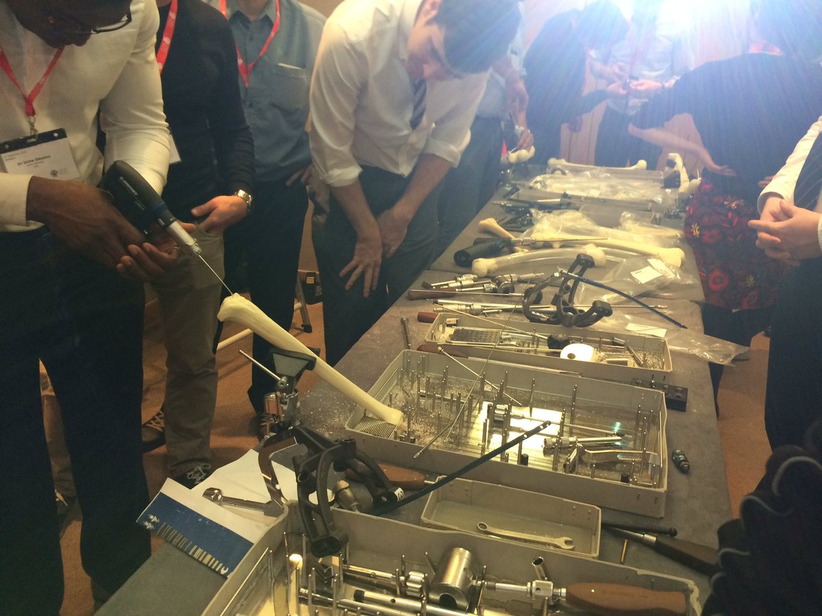 FutureOrtho's tweet photo. Tibial nailing and exfix workshops at FOSC 2016 https://t.co/aMrAZC7AkC