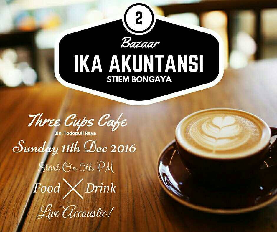 bazar IKAA Stiem bongaya yang akan dilaksanakan.