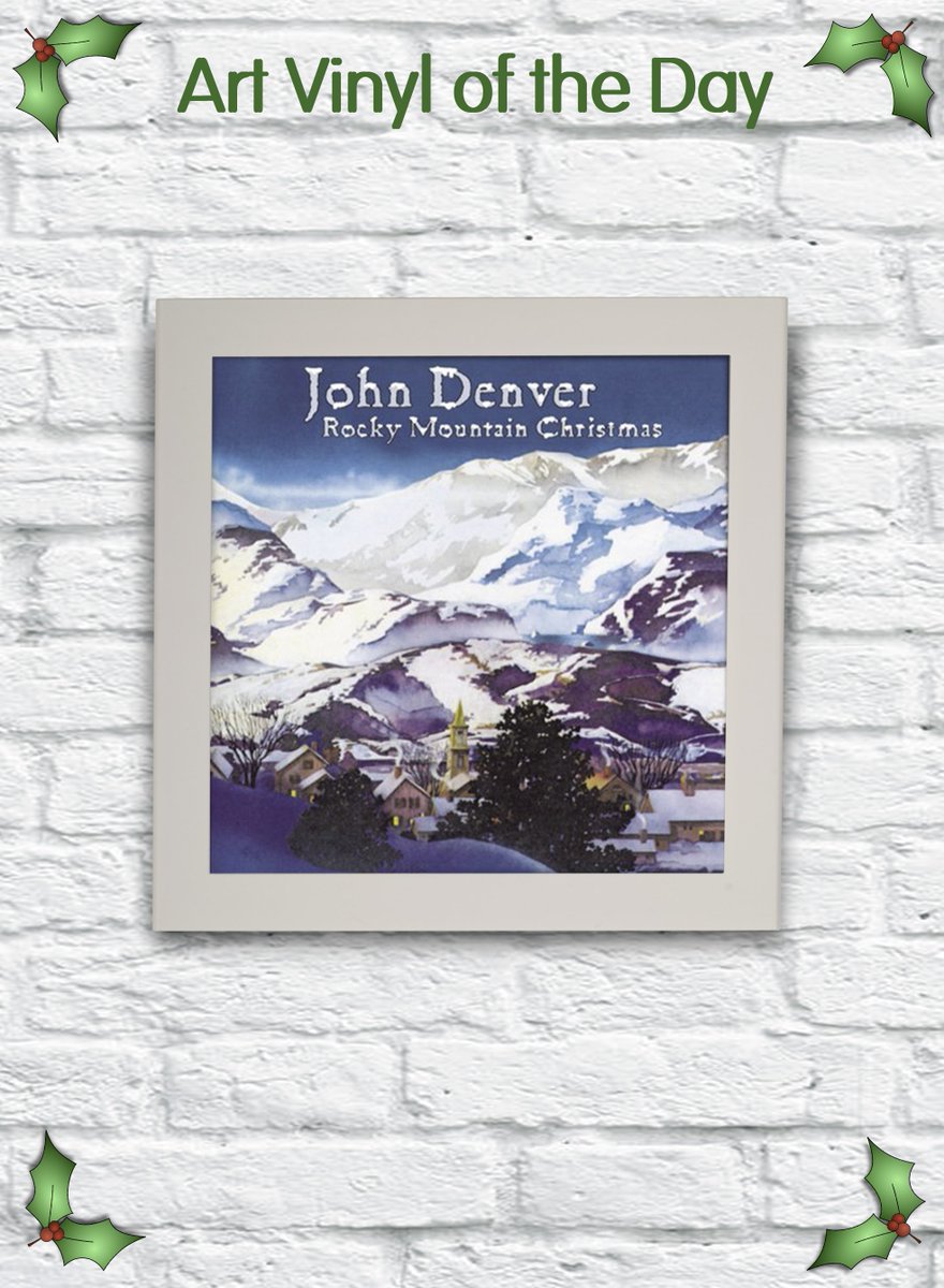 Art_Vinyl's tweet photo. Art Vinyl of the day. John Denver - Rocky Mountain Christmas. #Vinyl #Christmas #LoveVinyl #RecordFrame https://t.co/HfQTHDcalq