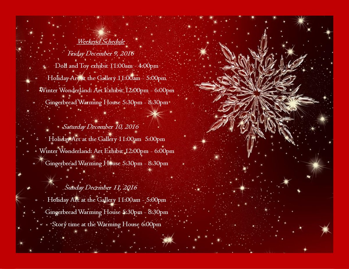 Just a friendly reminder of whats happening around town this weekend!