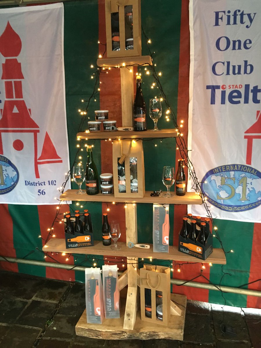 Paraat op de kerstmarkt tielt. Ullewupper Triple en gloednieuw: pate