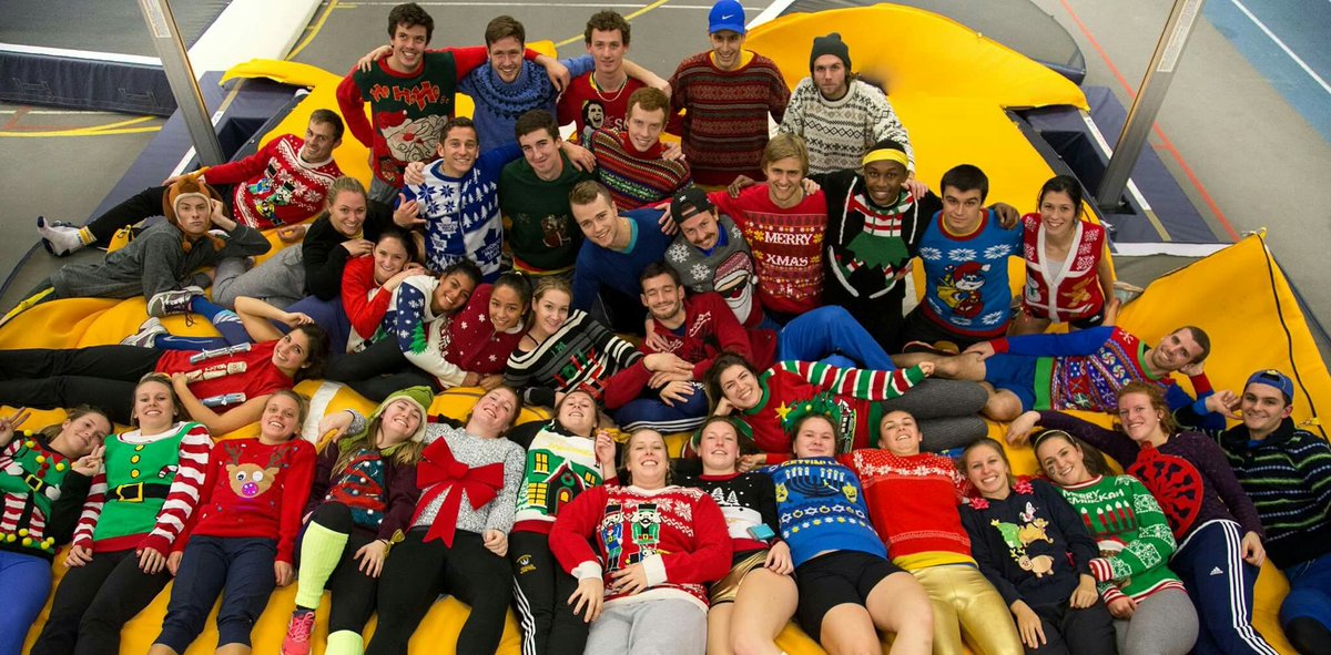 WindsorLancerTF's tweet photo. The ugly xmas sweater challenge has been answered! We pass the challenge on to @WindsorLancers Golf #lancerfamilychristmas https://t.co/cLgB9wxMPd