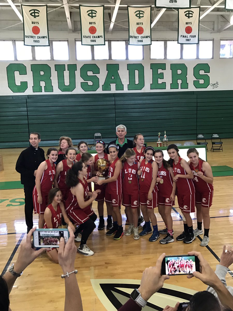 Now need to look over your shoulders Lions, you took him the championship. Great game <a href="/ckslions/">CKS Lions</a> and <a href="/NativityCS/">Nativity Catholic</a>.