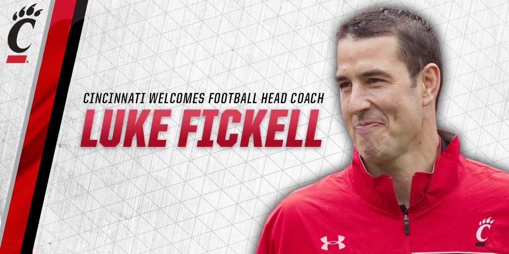 Luke Fickell Named Bearcats Football Head Coach