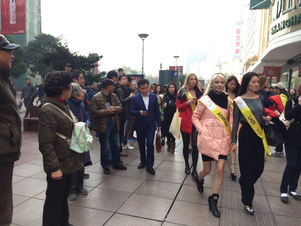 mtqtyi's tweet photo. Miss Tourism Queen of the Year International 2016 from 55 countries delegates are finally all here in Shanghai! https://t.co/VLjm4Tmx7I