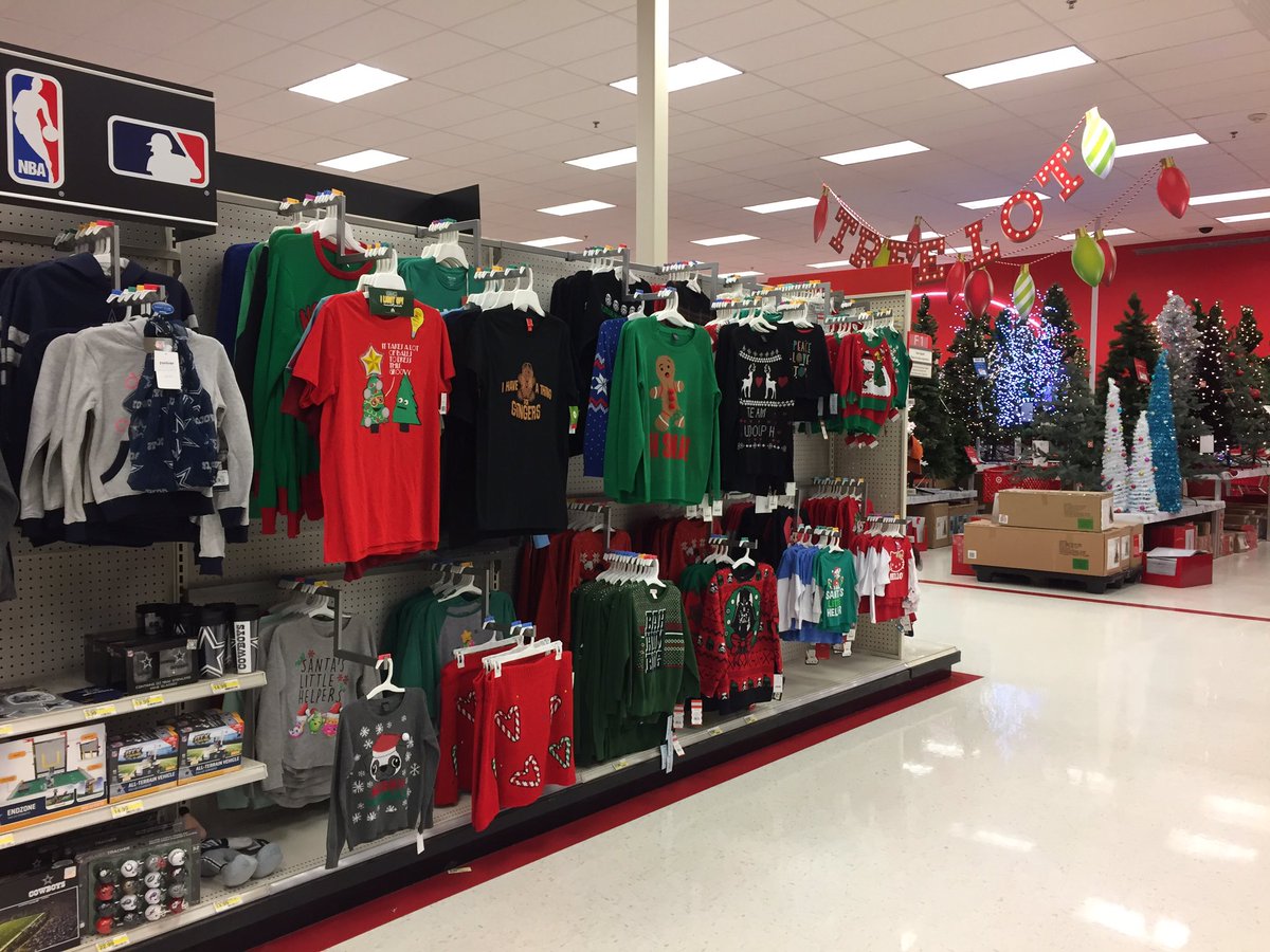 Chelschels26's tweet photo. Tis the season to wear ugly sweaters🎁🎄#VML #T2243 @CaitlinKorensek @JWortsmanTGT https://t.co/nygrQWeYEs