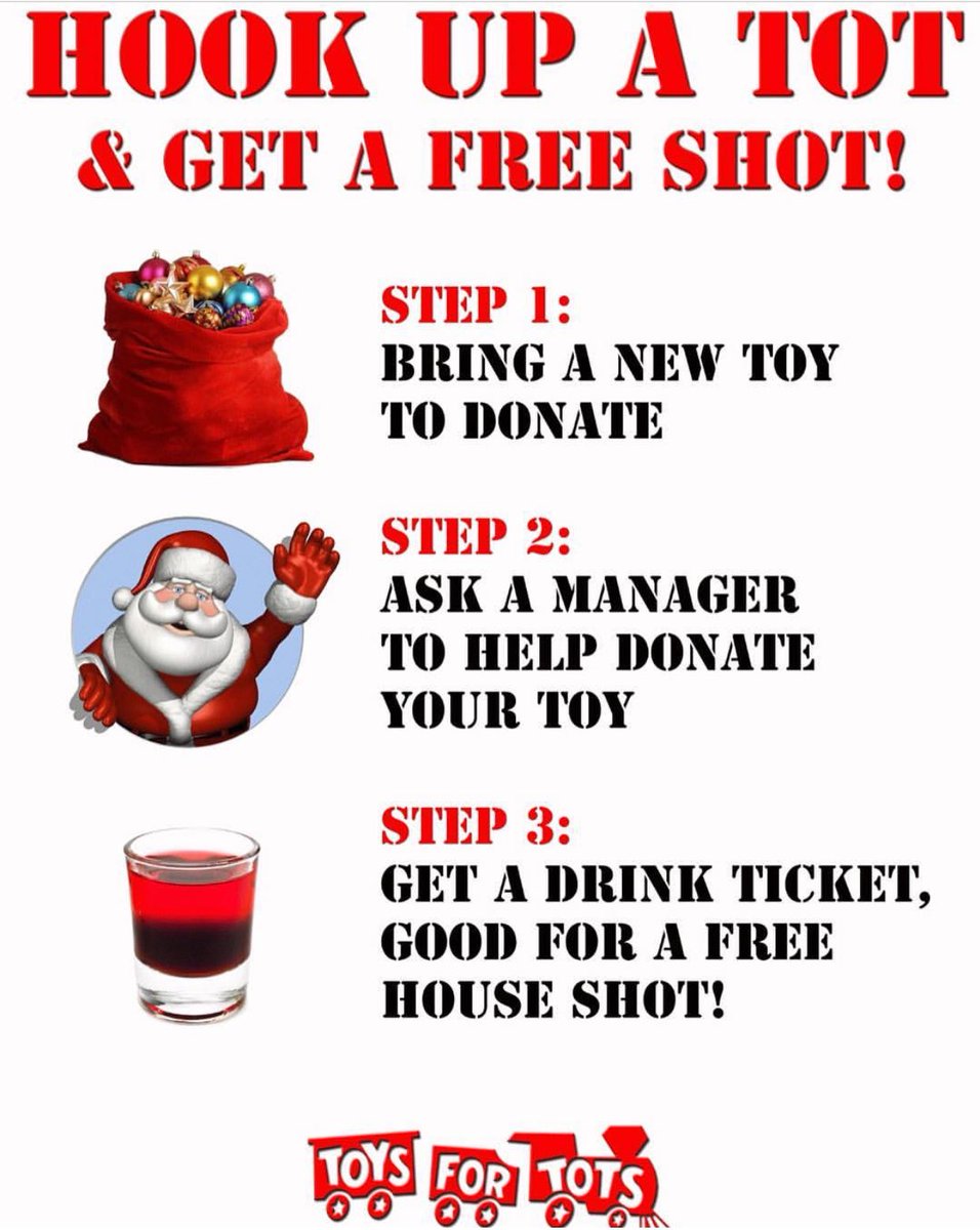 Hook up a tot &amp; get a free shot over <a href="/westendhallny/">West End Hall</a>! #CCPR