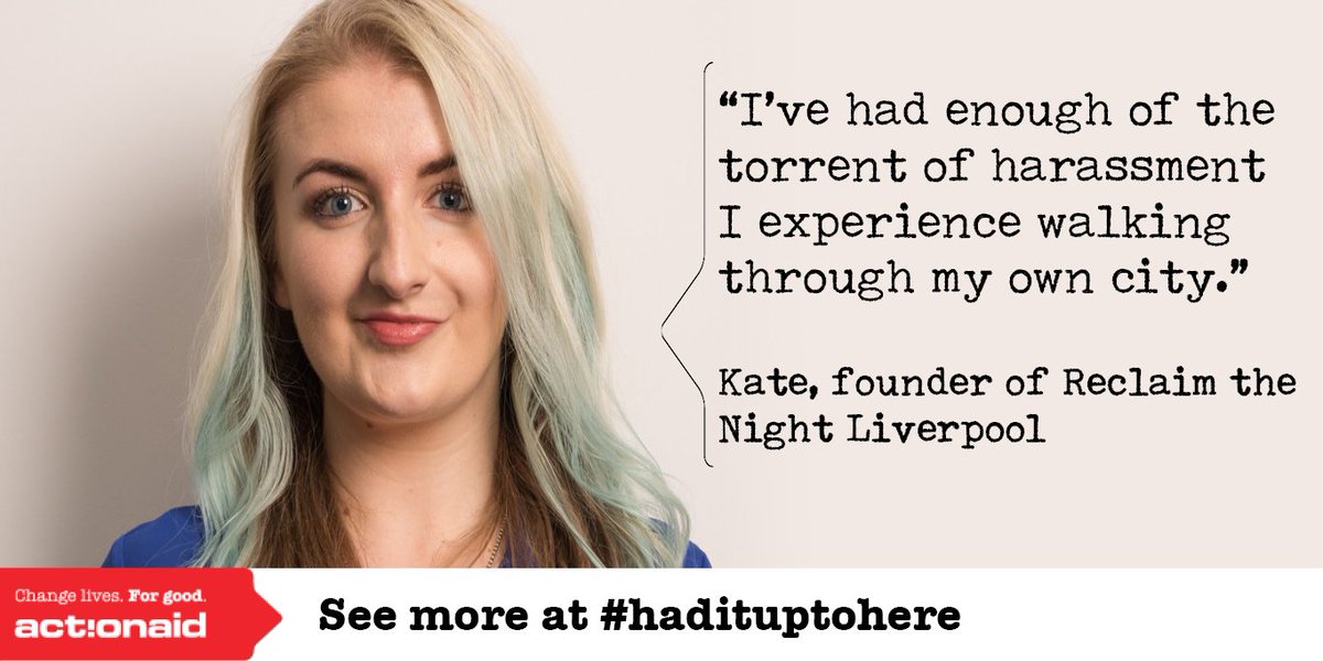ActionAidUK's tweet image. Activist @KateMenear shares her experience for the global #16DaysofActivism. RT if you've #hadituptohere with violence and harassment too.