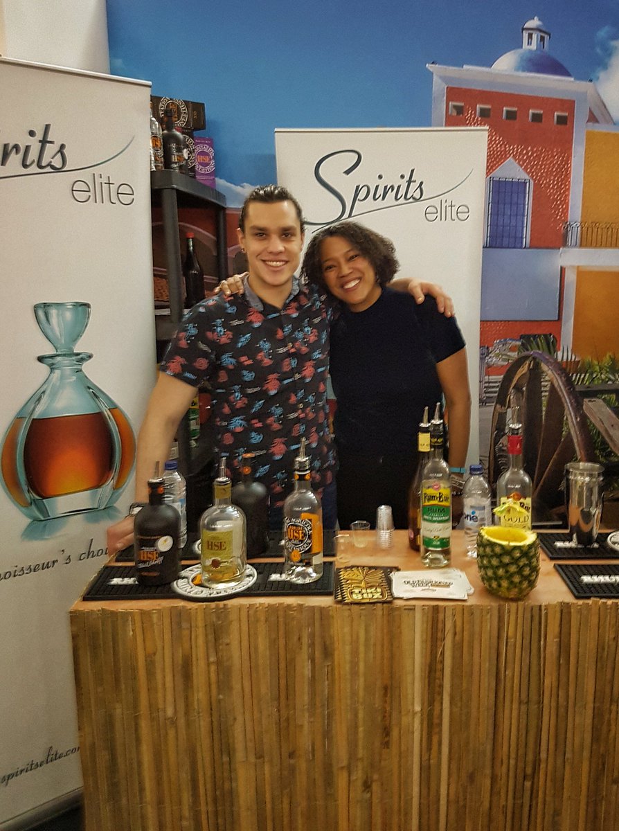 Got to try the <a href="/Rhum_HSE/">Rhum HSE</a> and <a href="/RumBar_Rum/">Rum-Bar Rum</a> range at the <a href="/SpiritsElite/">#SpiritsElite</a> stand @SpiritShowLDN , went home with a bottle of Rum-Bar Rum Cream 😚