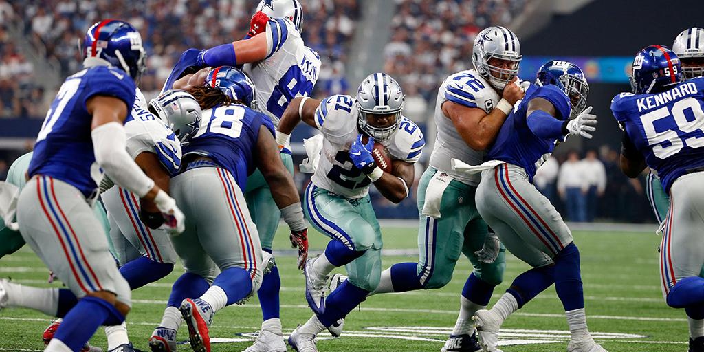 NFL's tweet photo. How will the loss of Jason-Pierre Paul affect the @Giants against the @dallascowboys run heavy offense? https://t.co/YaY3vZolEV https://t.co/NT02y1vjim