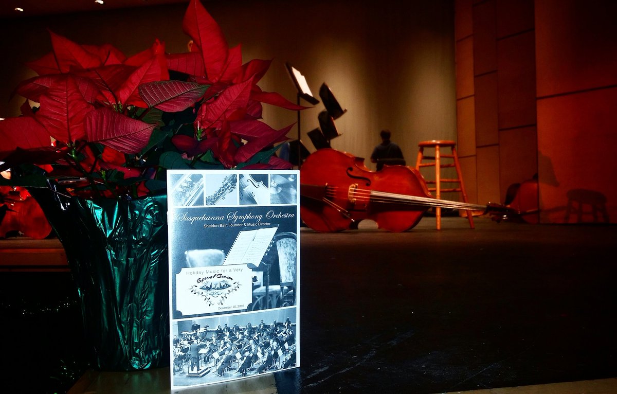 Come join us for a great night of holiday music and fun. Bel Air High School,  7:30pm. #SSOrchestra #SSO40 #music