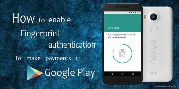 techdotmatrix's tweet image. How to use Fingerprint Scanner to make payments in #Google Play
techdotmatrix.com/2016/01/use-fi…
#Techdotmatrix