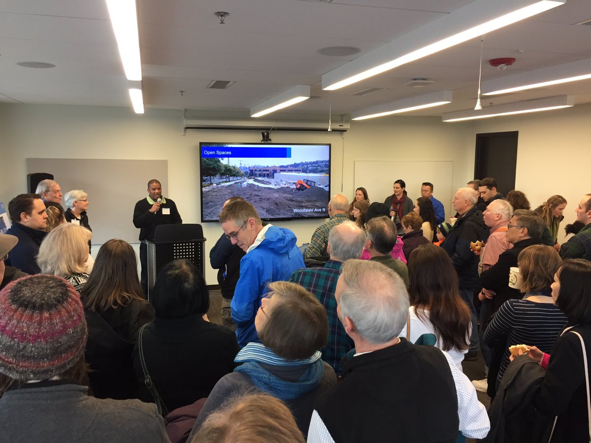 JpgAbuser's tweet photo. @MahlumArch Proud to see so many community members out to celebrate @SeattleSPU new #NorthTransferStation. https://t.co/iMasFmIGCH
