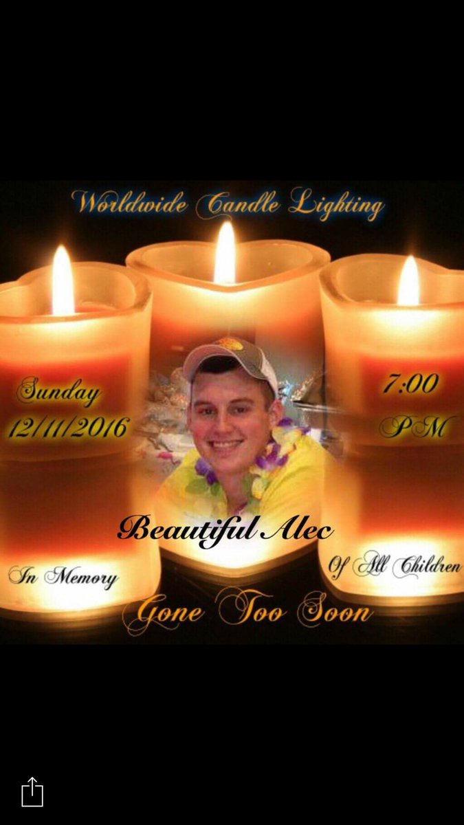 ddye8420's tweet photo. Light a candle this Sunday @7pm in memory of @AlecDye ❤️❤️❤️ https://t.co/GUamSklXCW