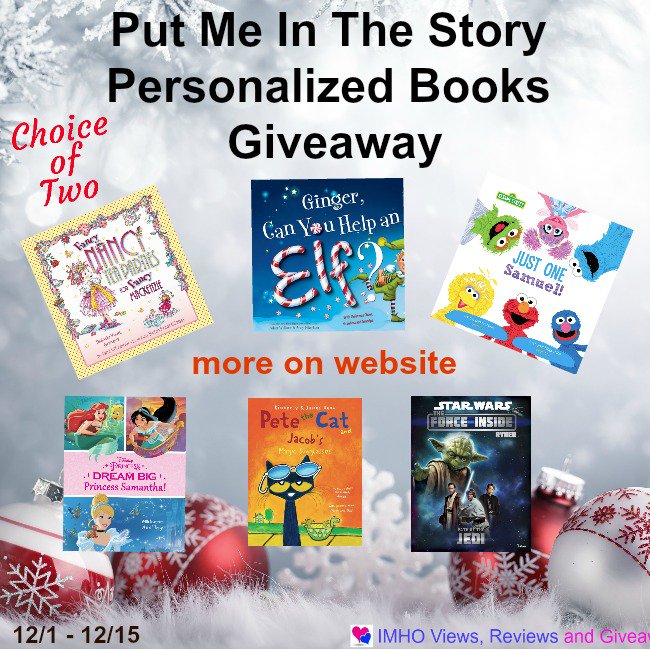 2booksellers's tweet photo. Put Me In The Story Personalized Books Giveaway ends 12-15 #putmeinthestory U.S. &amp; Canad https://t.co/7Cwt3KfYV5 https://t.co/jpvpn8toK4