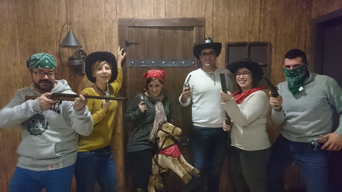 Estos ladrones han conseguido esquivar la horca. El Sheriff sigue buscándolos. Enhorabuena! #granollersexperience #roomescape  #granollers