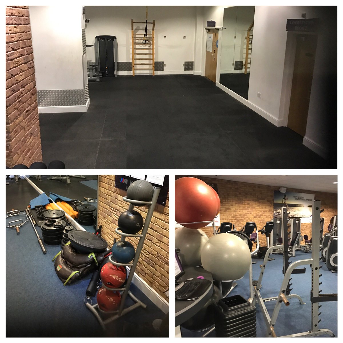 And off we go, refurb time!!! One week to go to the fantastic new state of the art gym #excitingtimes ahead