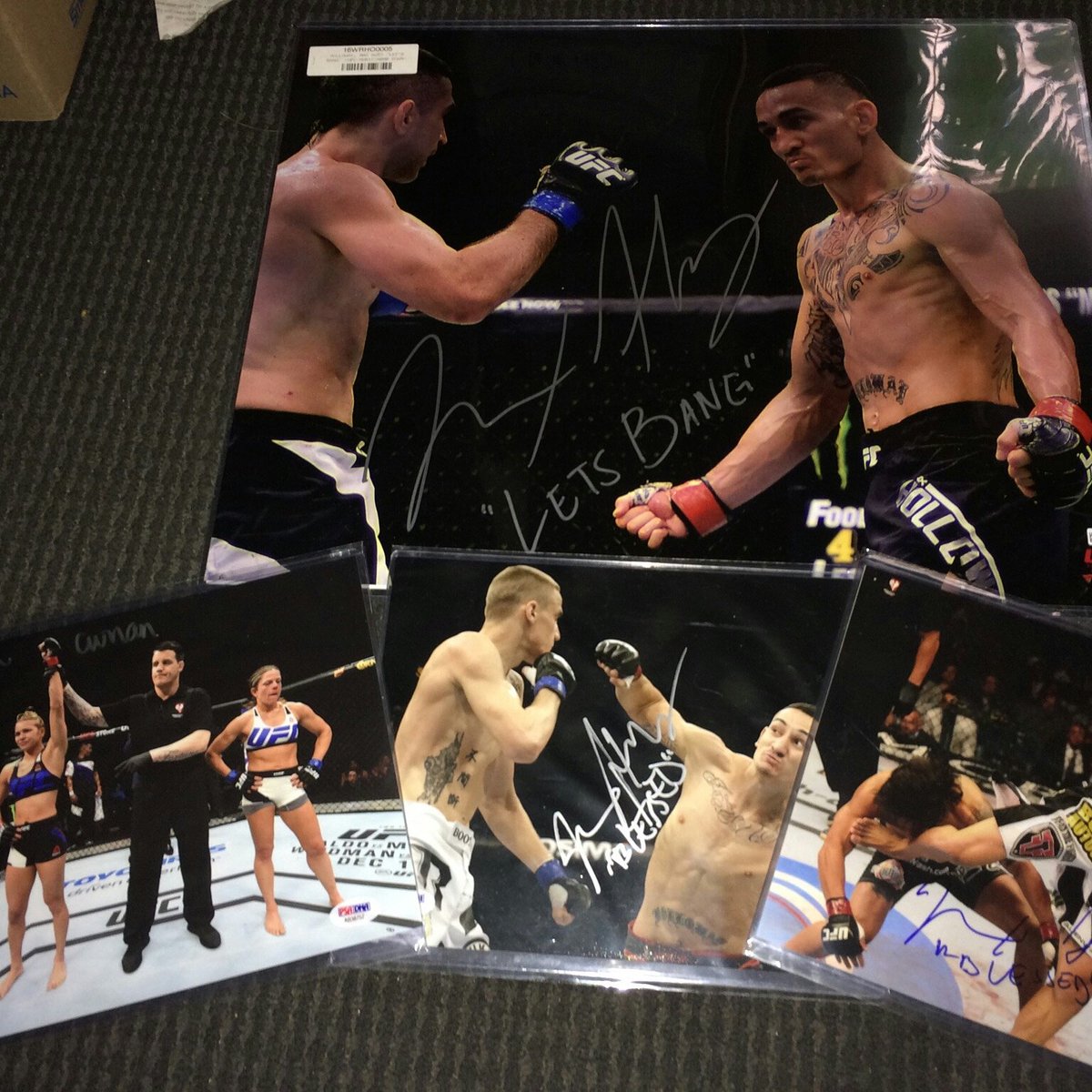 RivalsWaikiki's tweet photo. Some of the UFC 206 giveaways. You know we always fill up so get here early. #rivalswaikiki #ufc206 https://t.co/hmdADE4xXx