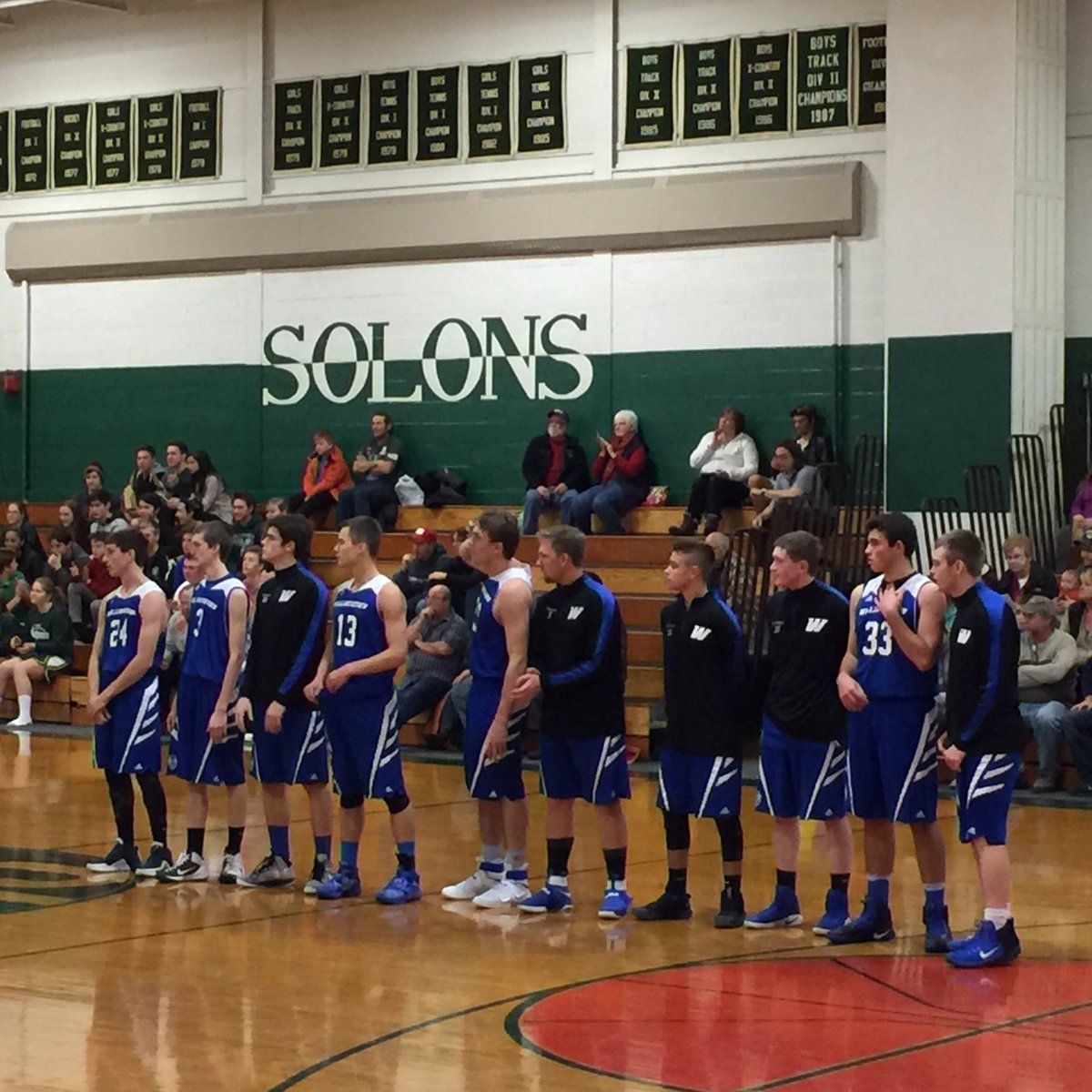 Nancy0201's tweet photo. First game of the 2016-17 basketball season. Go Devils! https://t.co/4Q8OxfAd98