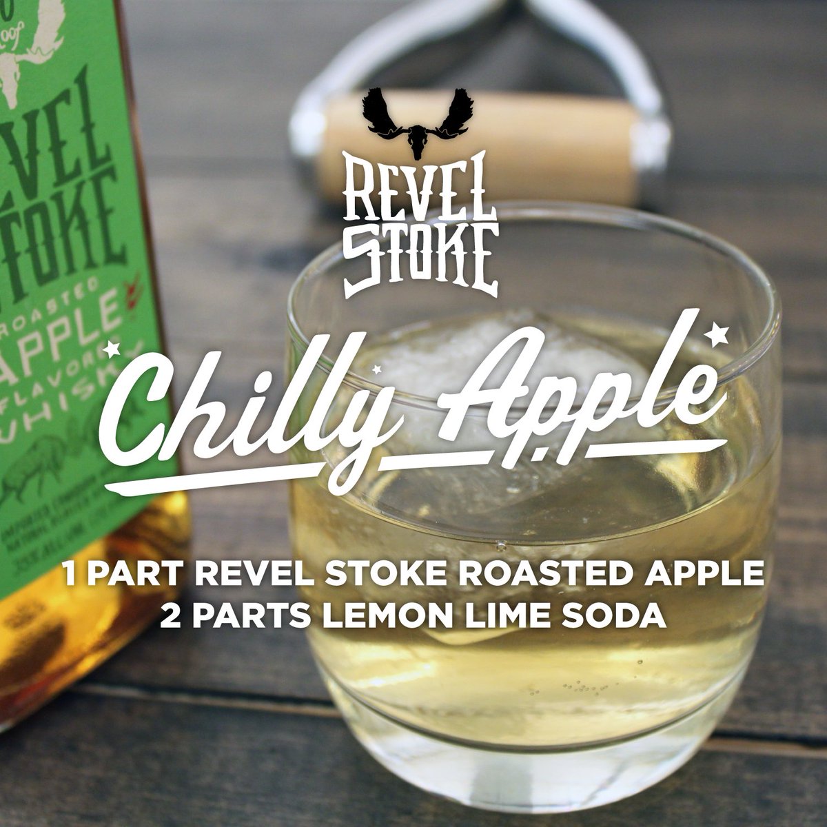 Warm up &amp; chill out this weekend #revelstoke #whisky #applewhisky