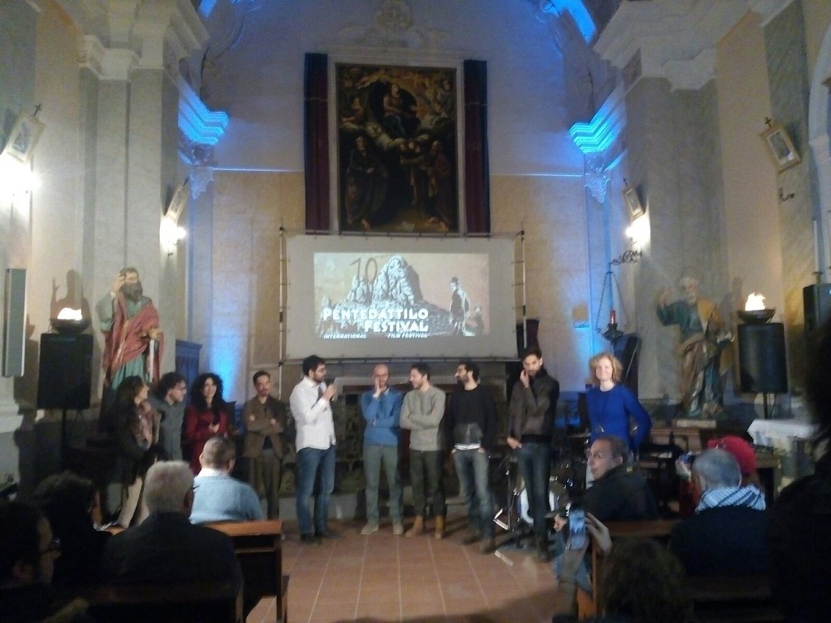 I registi dei corti incontrano il pubblico del Pentedattilo Film Festival. #pff16
