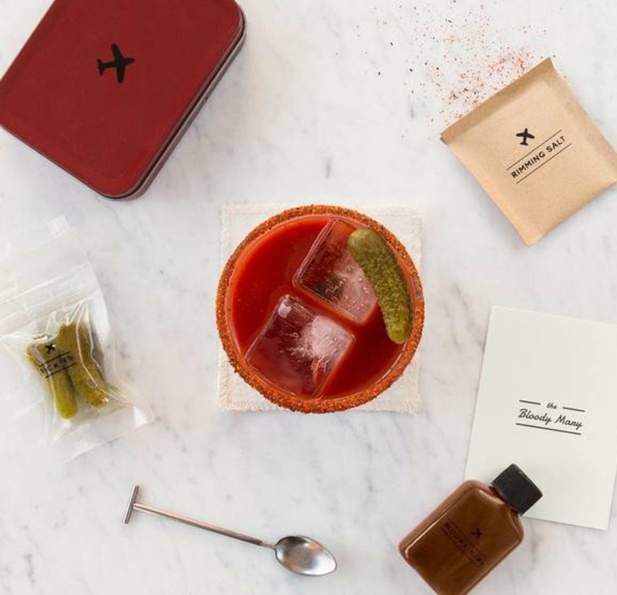 BaresDelRio's tweet photo. #BloodyMary Carry-on Kit @fancy https://t.co/KuJhrtNqij