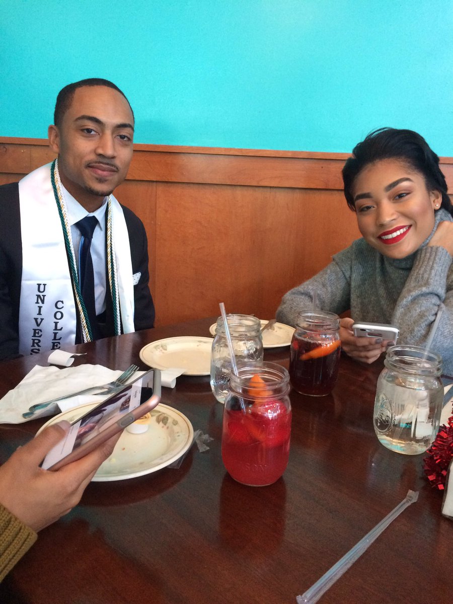 hmac411's tweet photo. Out on the town celebrating with the graduate @joshmaclin and his boo! #VCU2016 https://t.co/pzy2VIC9pp