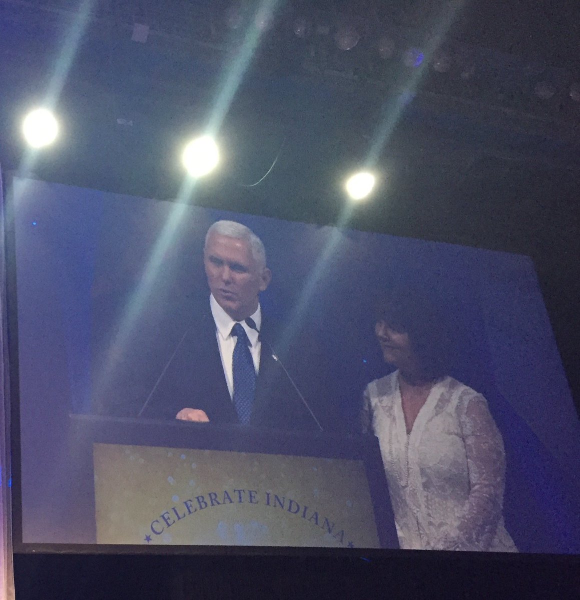 It has been my sincere joy to serve as IN Bicentennial Ambassador! Very sentimental night! Thank you Hoosiers for loving IN! We love you!