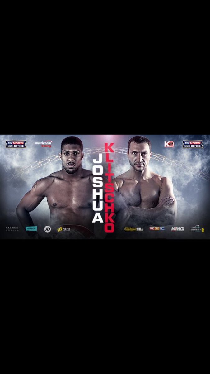 EddieHearn's tweet image. April 29 Wembley Stadium it's on! #joshuaklitschko