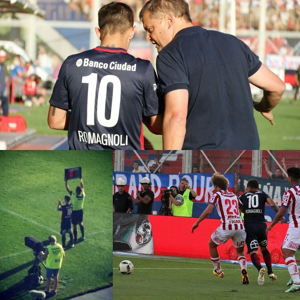 Muy feliz de haber vuelto a jugar. Gracias por tanto apoyo. #SanLorenzo