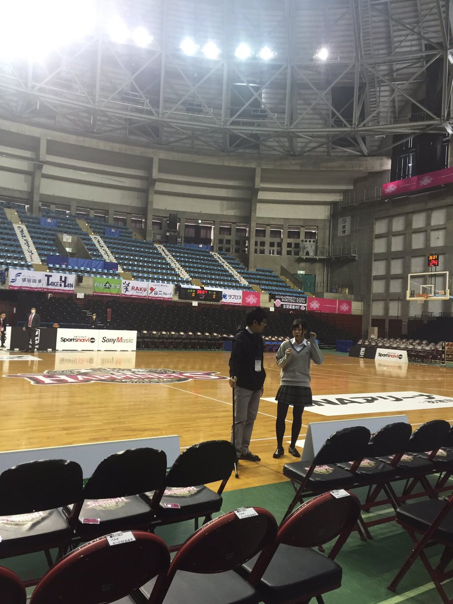 【GAME DAY】本日は学生応援デー❕
秋田県民歌のリードシンガーも現役高校生です。小学生の頃からこの大役を担ってくれています🎵
#akitanh #Bリーグ