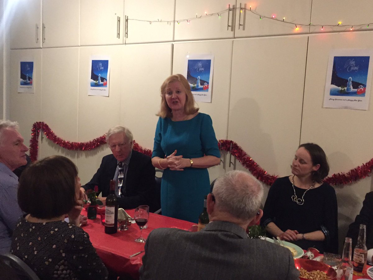 #EalingNorth Christmas Dinner w/guest speaker Lady Victoria Borwick MP @BackBorwick