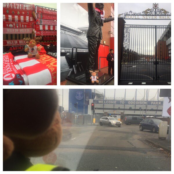 Rudolph also visited LFC and EFC today #sneakpreview #videotofollow